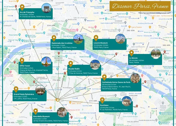Le Bertrand - Cosy - 7 Pers- Invalides-Tour Eiffel