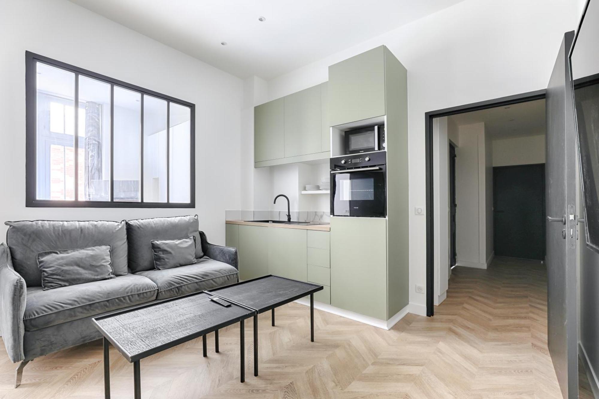 Apartment Mogador - Opera Haussmann Charming 4p 1bdr Paris
