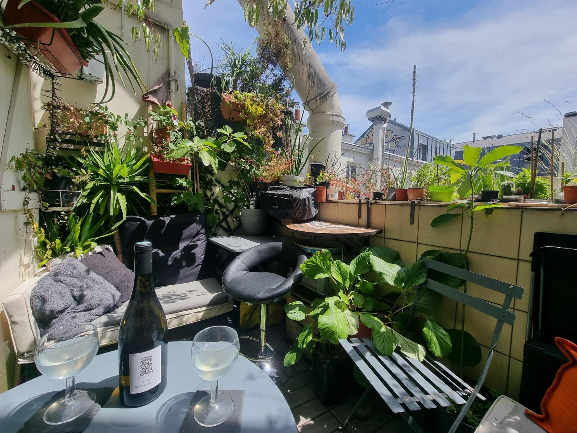 Ma Terrasse A Belleville Apartment Paris