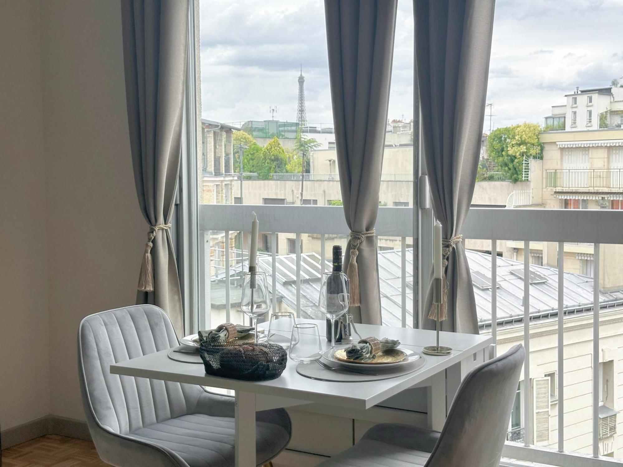 Appartement Brand-new With Eiffel Tower View *