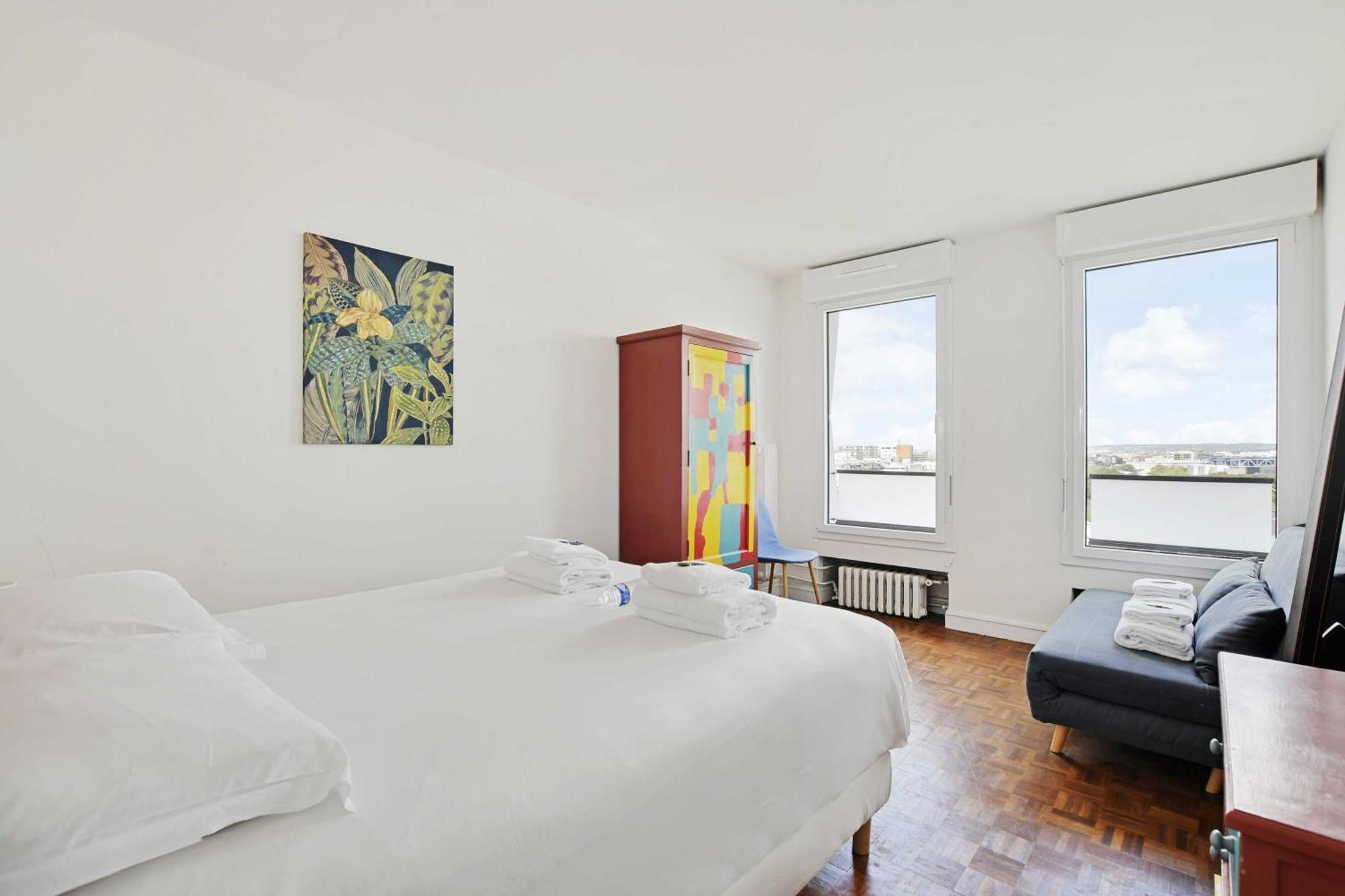Apartment Amazing Panoramic View Facing Parc De La - 4p *