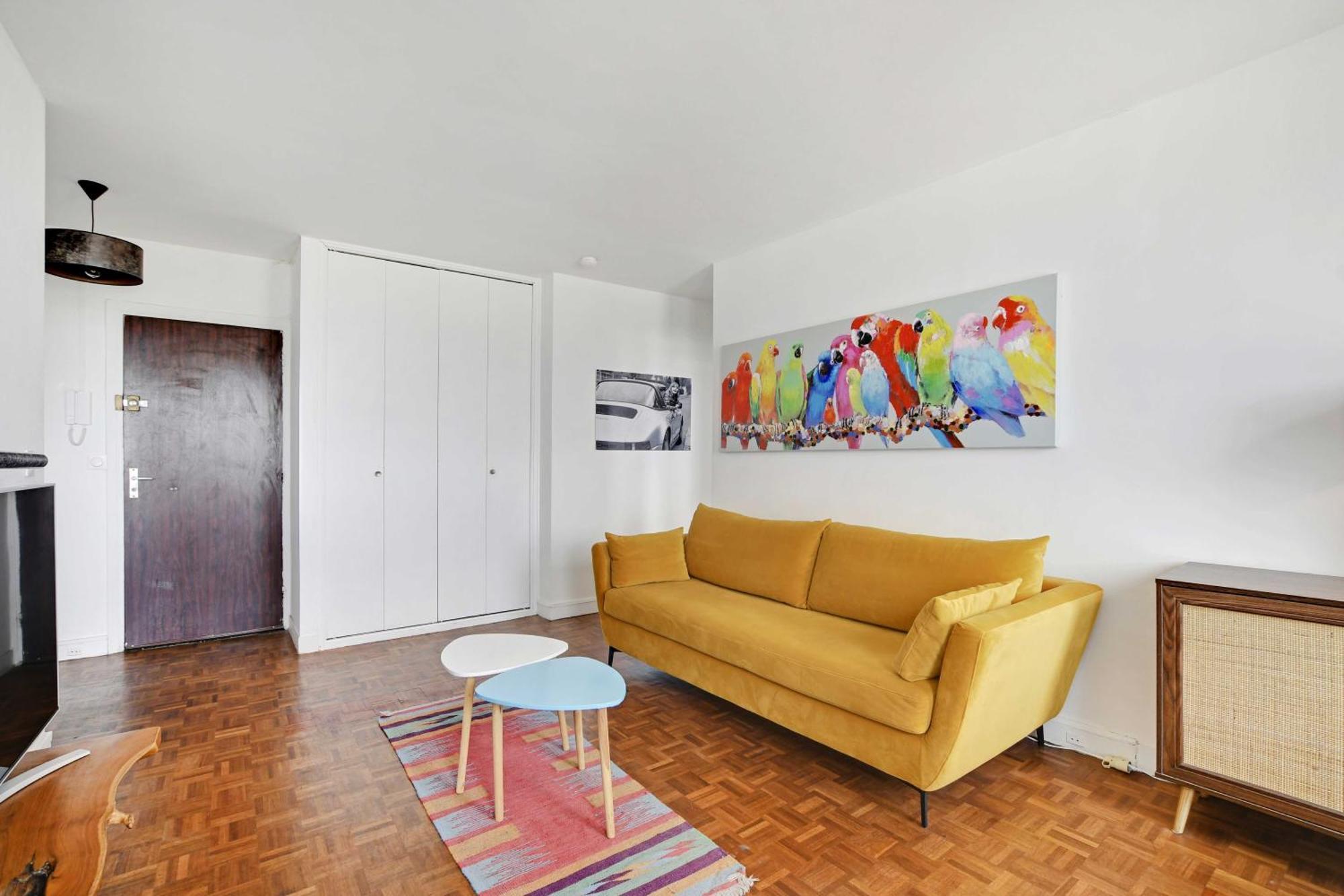 Apartment Amazing Panoramic View Facing Parc De La - 4p Paris
