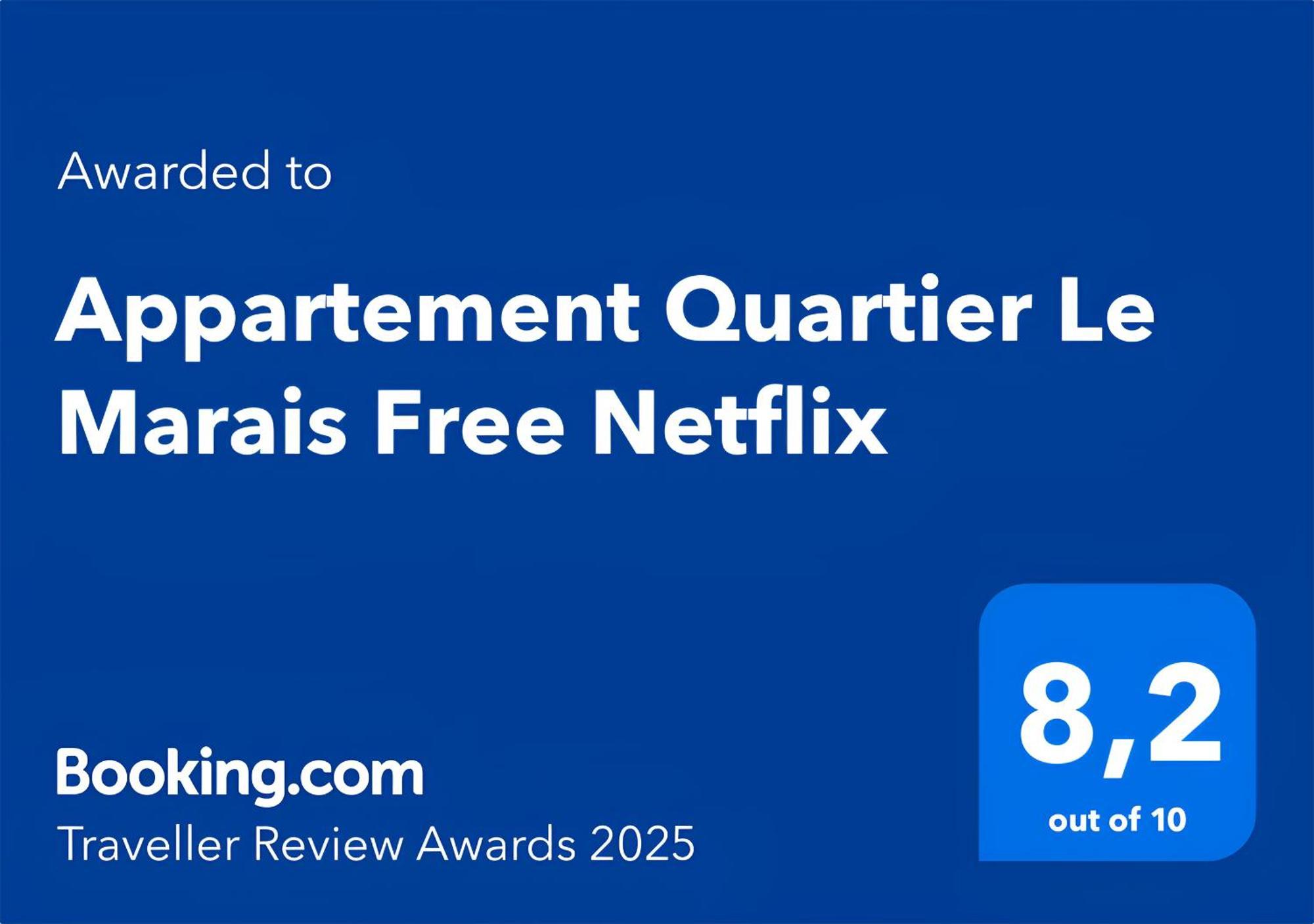 Quartier Le Marais Free Netflix Appartement Paris
