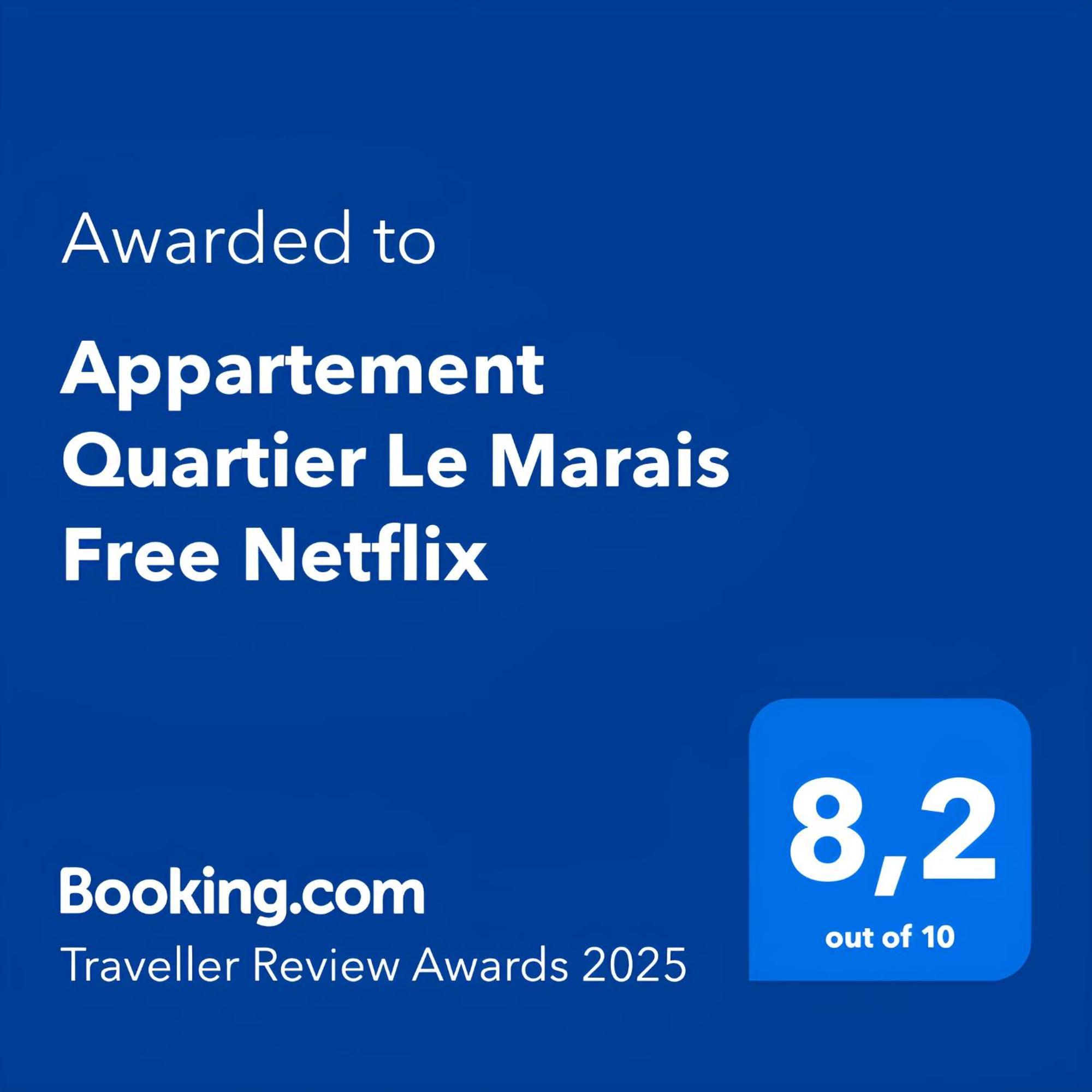 Appartement Quartier Le Marais Free Netflix Paris