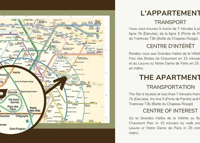 Lovely Appartment - Buttes Chaumont-Pariszenith