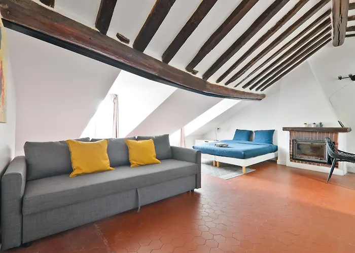 Studio Appartement Quartier Saint-Michel Notre-Dame 2 Free Netflix