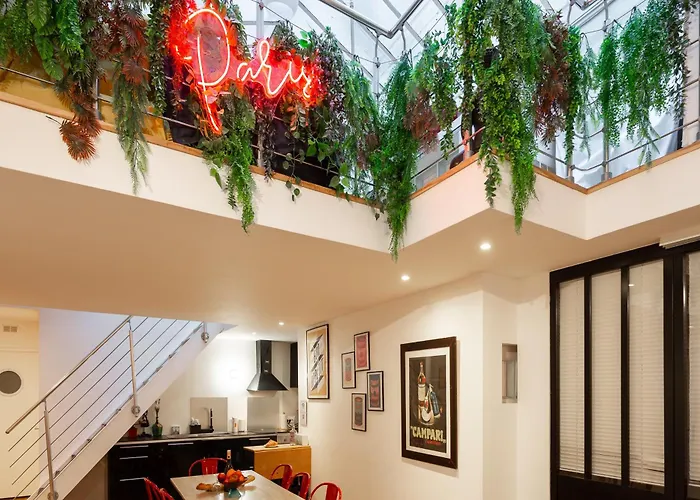 Loft Familial Au Coeur De Paris Avec Clim, Arcade Et Baby-Foot Proche Republique Et Canal St Martin