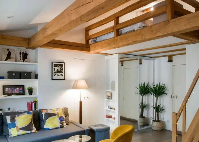Calm And Atypical Studio Close To Quartier Latin In Paris - Welkeys