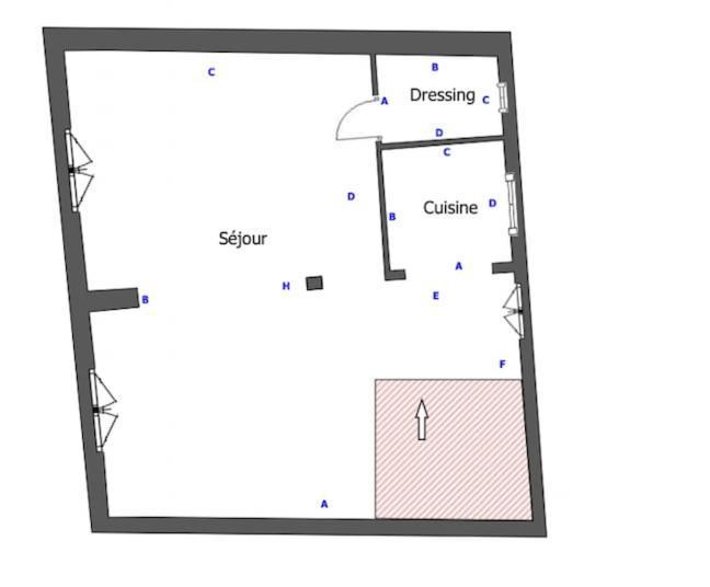 Latin Quarter Duplex Appartement *