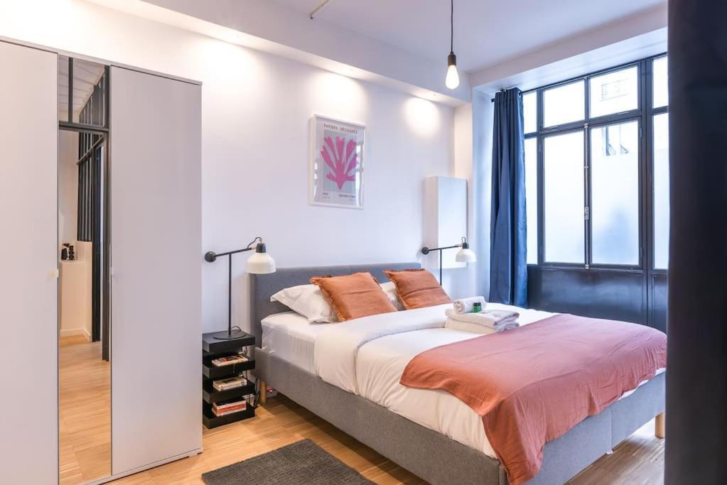 Design Architect Loft For 10 Guests Near Metro Apartment Paris