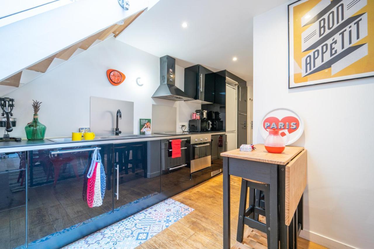 Loft Familial Au Coeur De Avec Clim, Arcade Et Baby-foot Proche Republique Et Canal St Martin Apartment