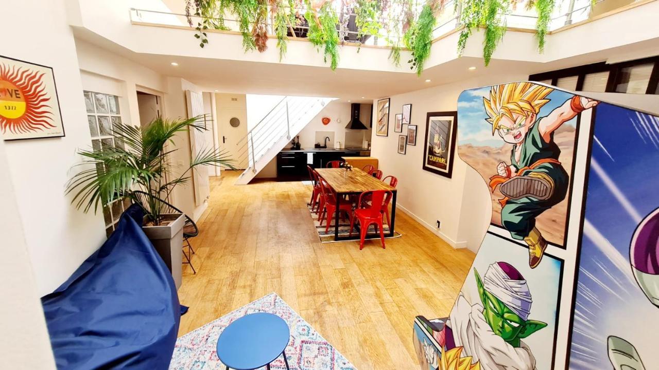 Apartment Loft Familial Au Coeur De Avec Clim, Arcade Et Baby-foot Proche Republique Et Canal St Martin