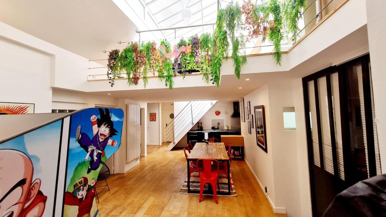 Loft Familial Au Coeur De Avec Clim, Arcade Et Baby-foot Proche Republique Et Canal St Martin Apartment Paris
