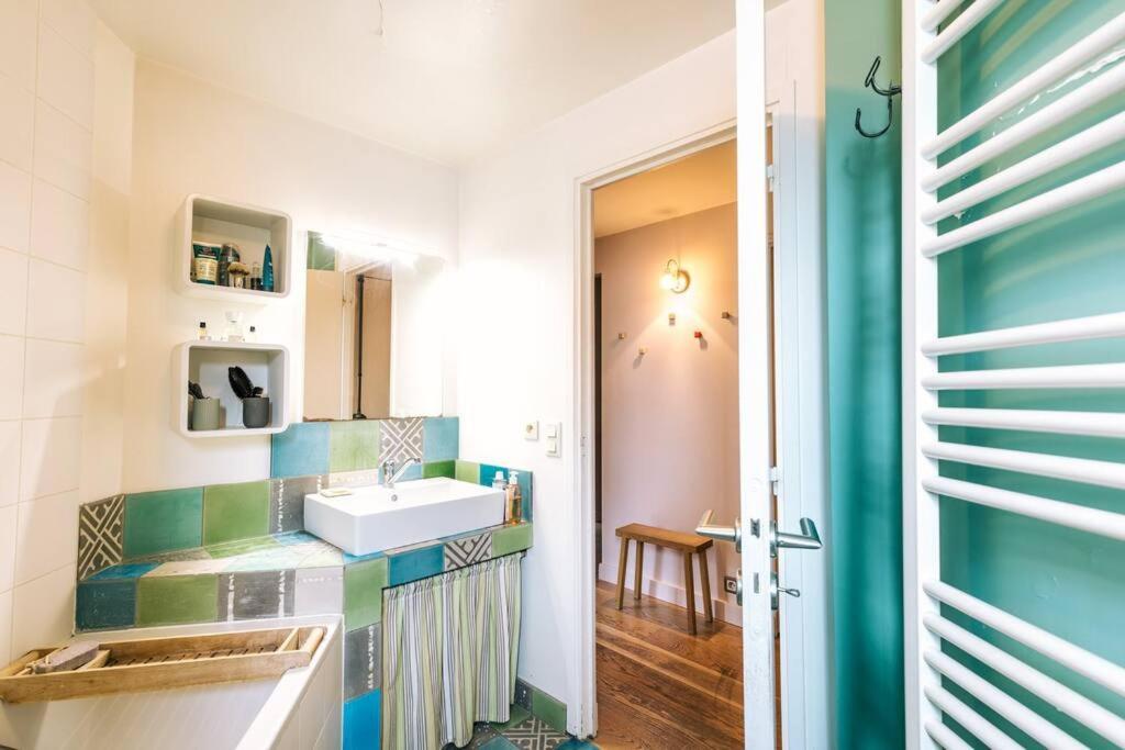 Apartment Duplex Lumineux 90 M2 Avec Terrasse Paris