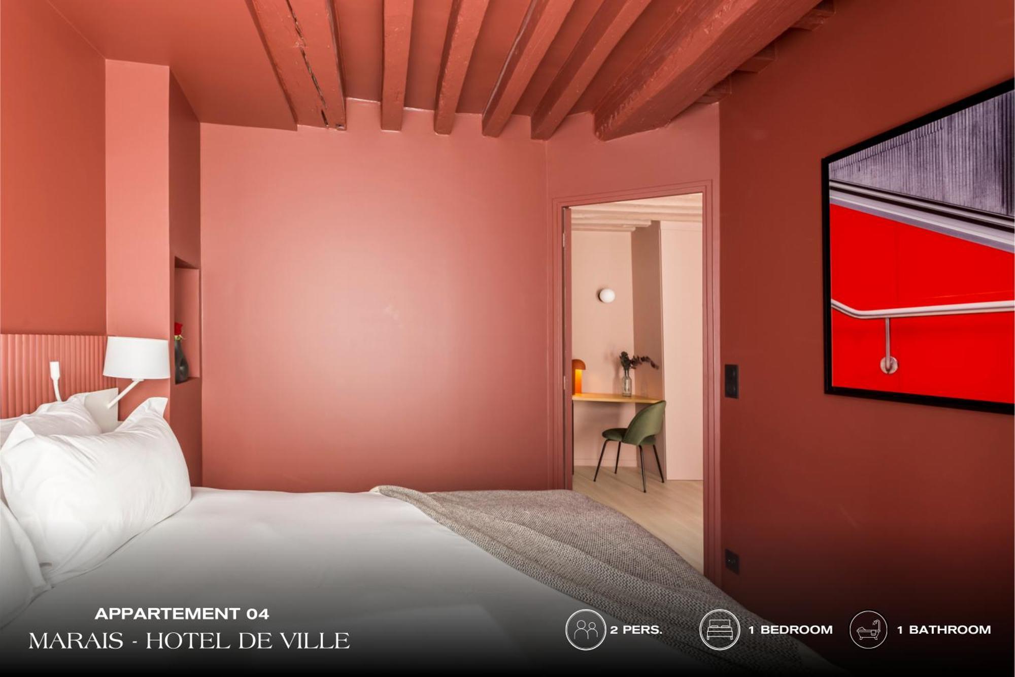 Apartment Beauquartier - Marais, Bourg Tibourg Paris