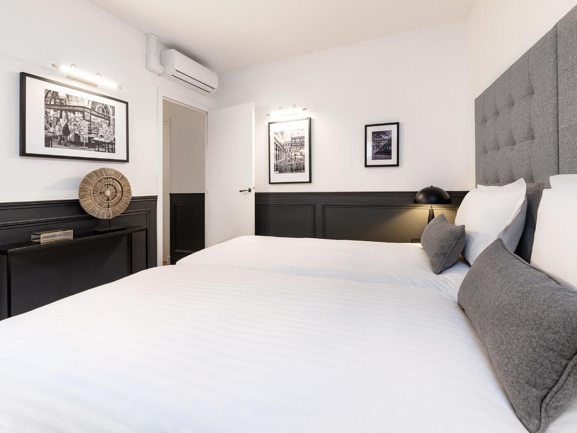 Livinparis - Luxury A/c 3 Bedrooms Opera Iii Appartement *