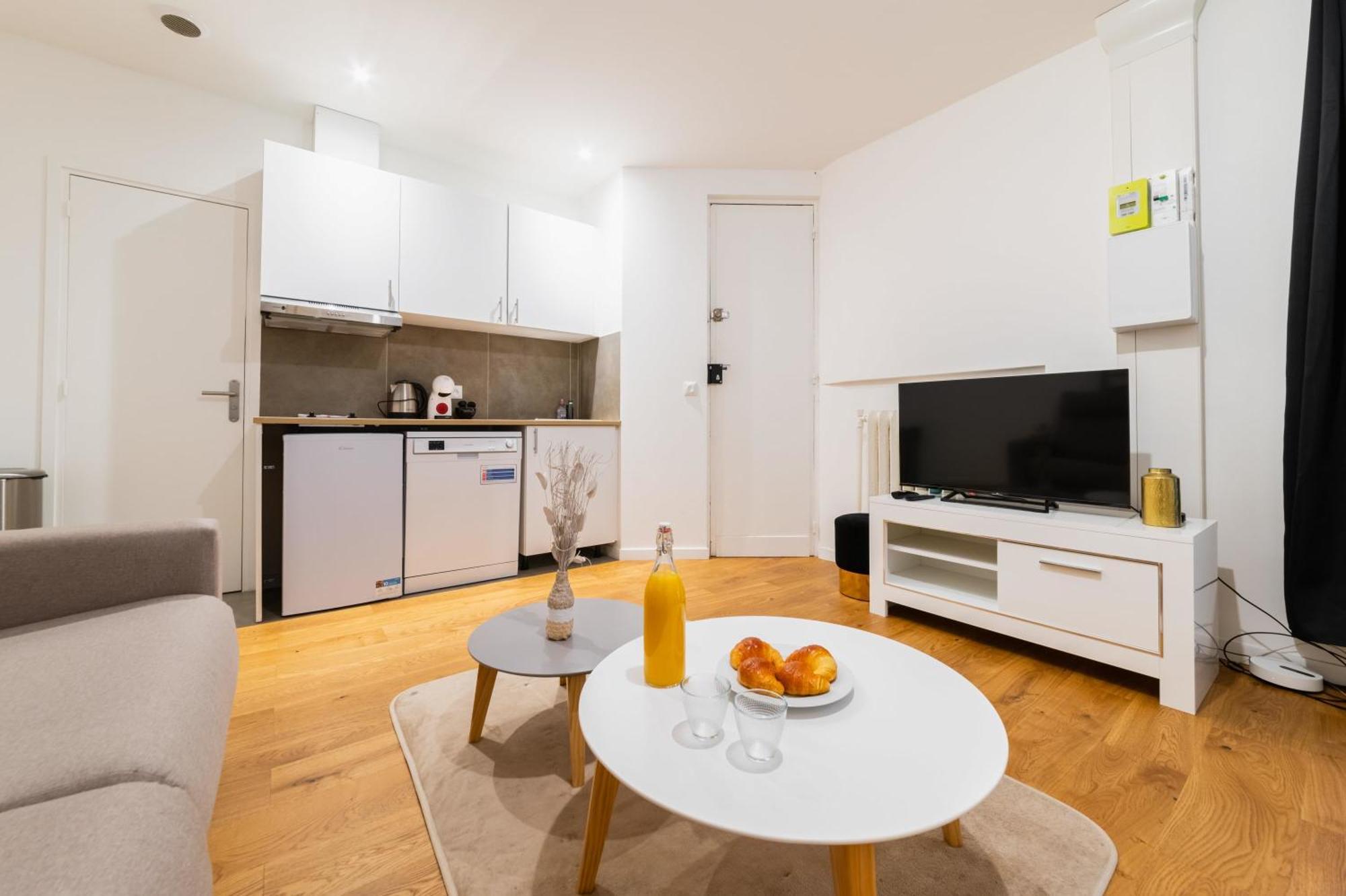 Appartement Studio Moderne Et Lumineux Pres De Montmartre - 2p Paris