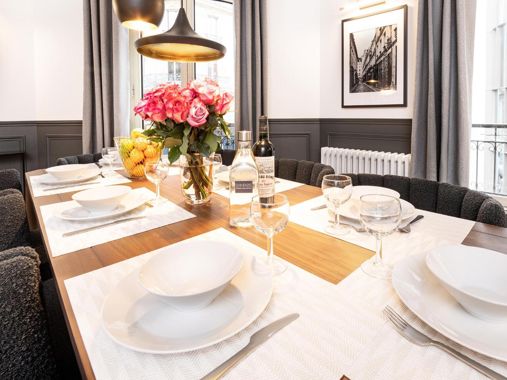 Livinparis - Luxury A/c 3 Bedrooms Opera Iii Appartement Paris