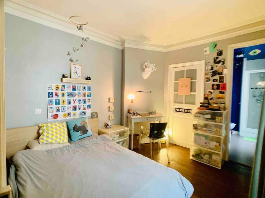 Artist Designed Flat In Central Area Montparnasse Appartement Paris