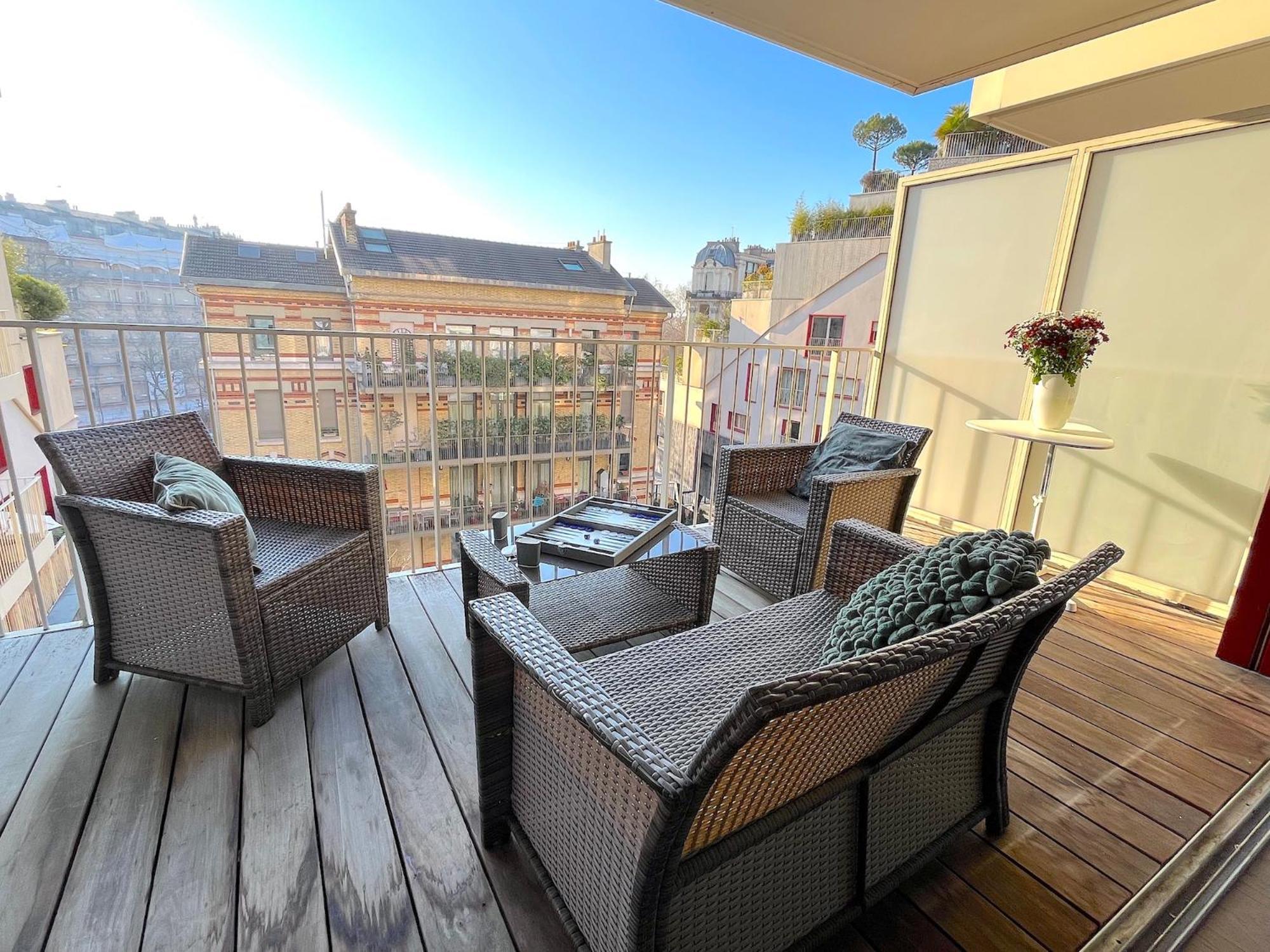 Le Penthouse Des Batignolles Apartment