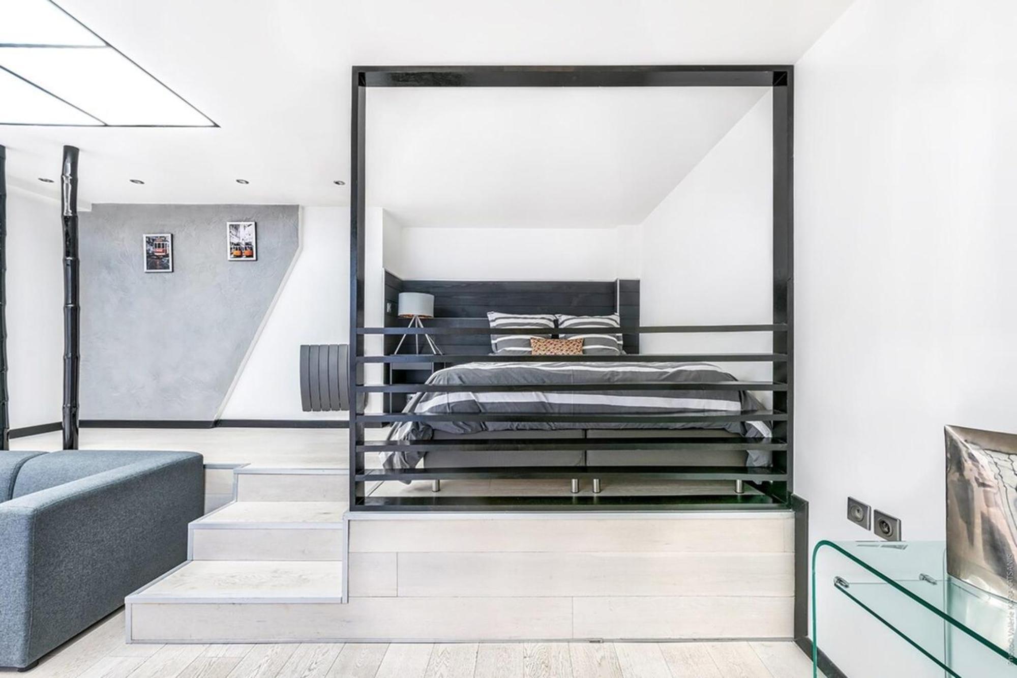 Appartement Loft Jardin Luxembourg Paris