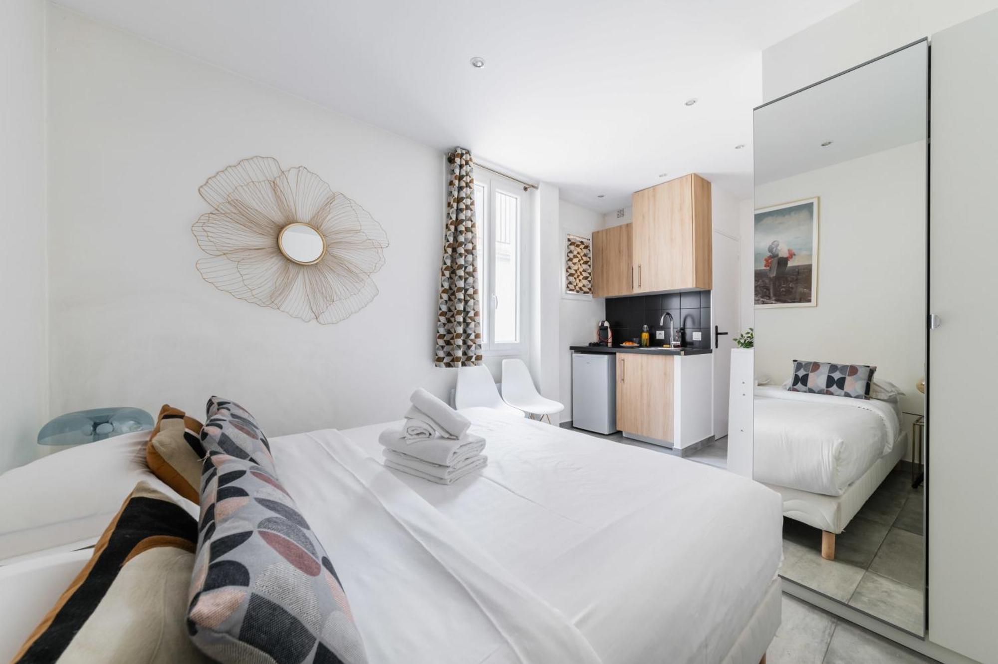 Studio Lumineux Et Bien Equipe A 15 - 2p - Flat-guest Appartement *