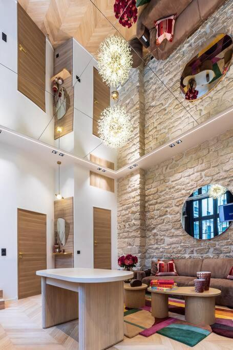 Appartement B Luxe Triplex, Cinema Near Place Des Vosges Ac Paris