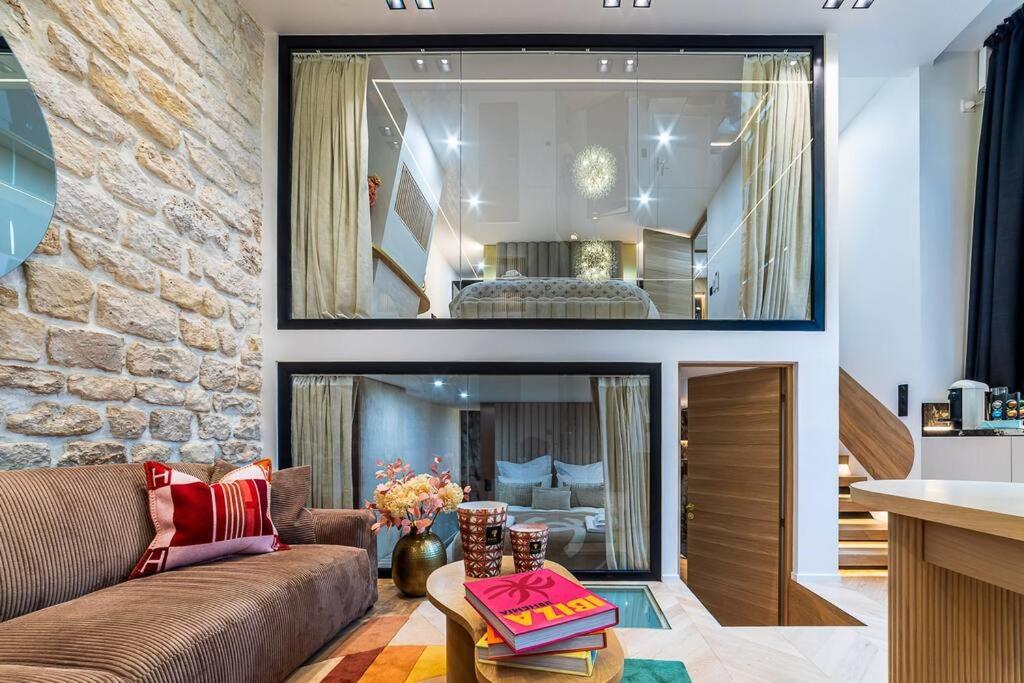 Appartement B Luxe Triplex, Cinema Near Place Des Vosges Ac Paris