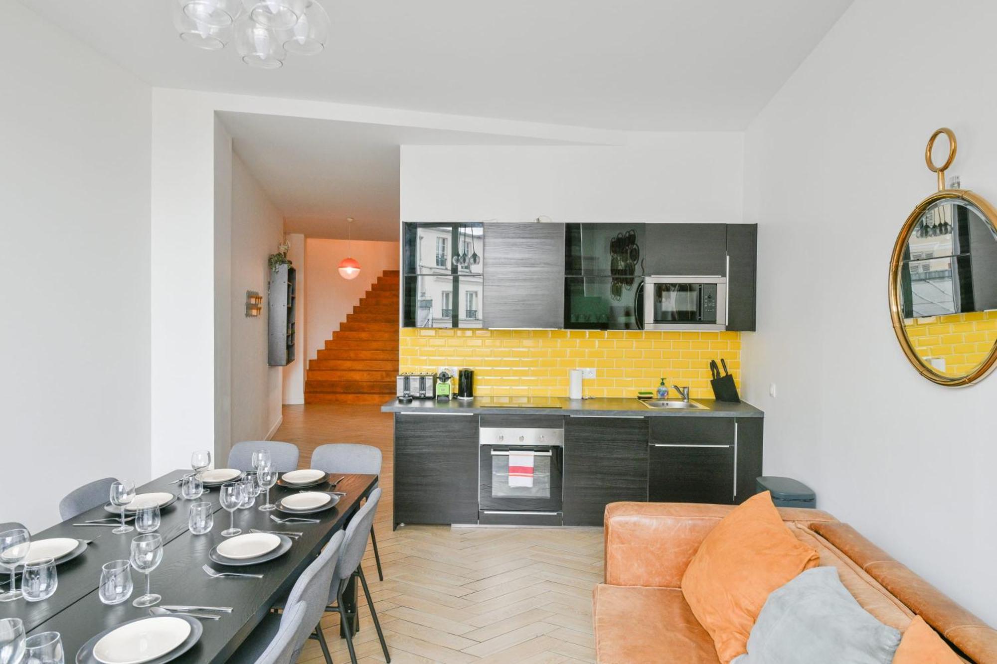 Apartment Sacre-coeur Modern 4bd With Sauna For 10 Guests! *