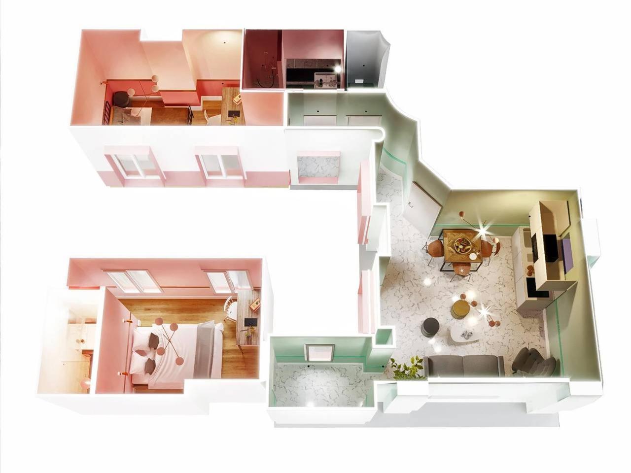 Luxury 2 Bedroom 2 Bathroom - Louvre&marais * Paris