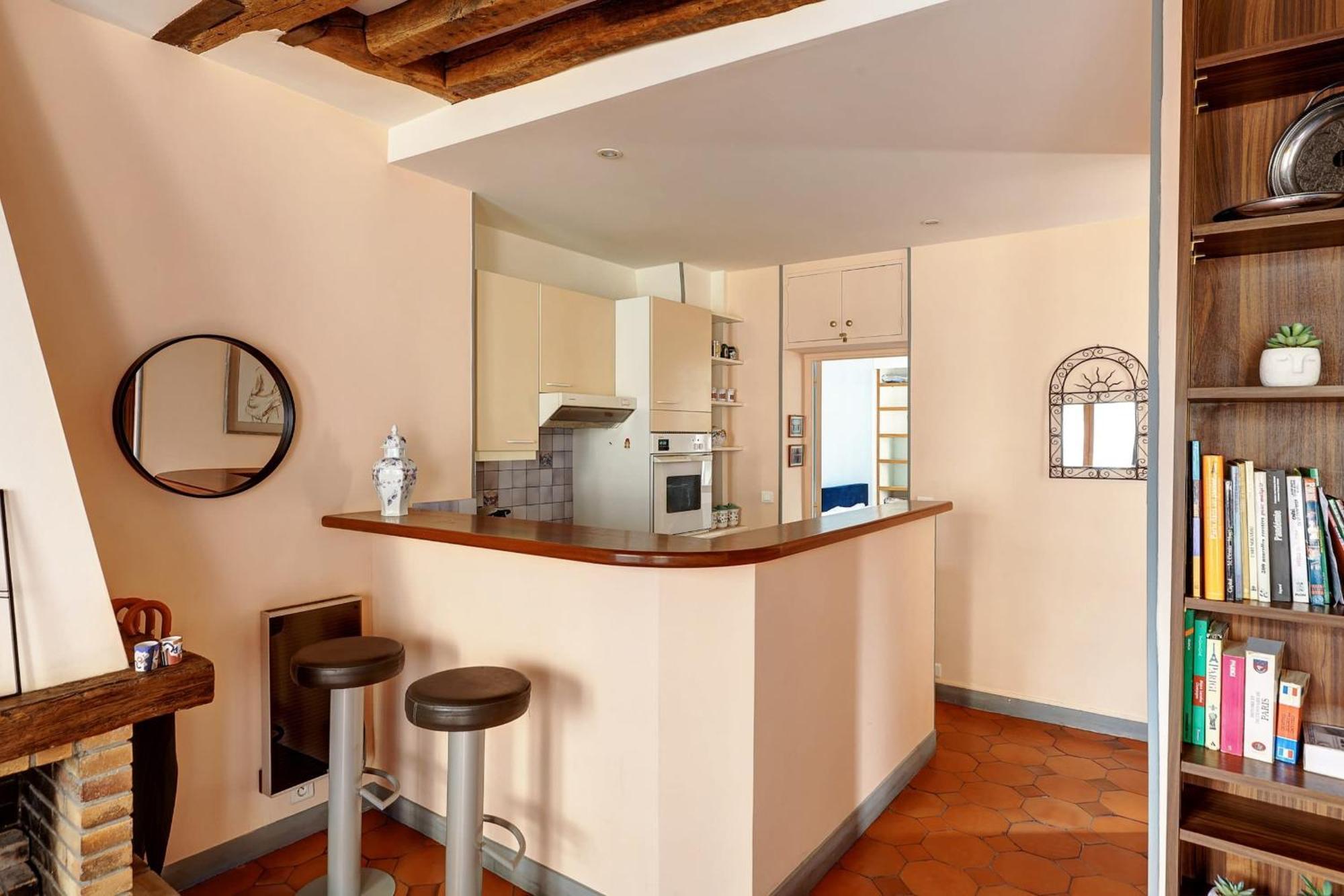 Heart Of 1br Cozy Flat Paris