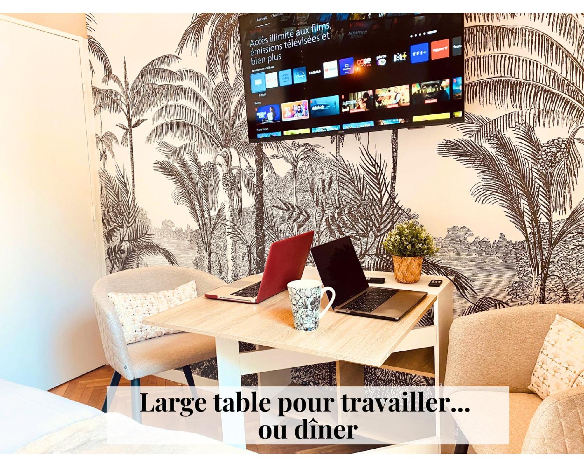 Privatunterkunft Cosy Avec Salle De Bain Et Jardin Prive *