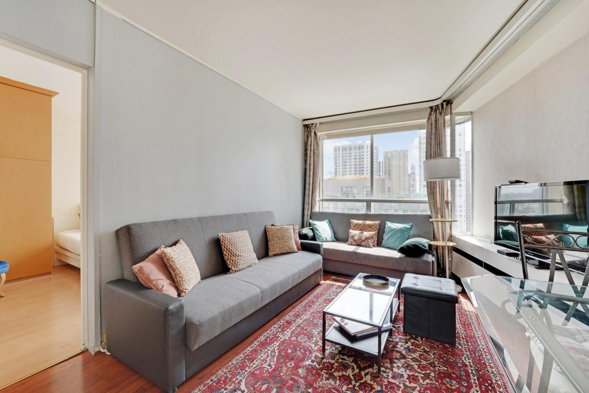 Family Seine & Spacious Flat 8min Walk To Eiffeltower Ac Apartment *
