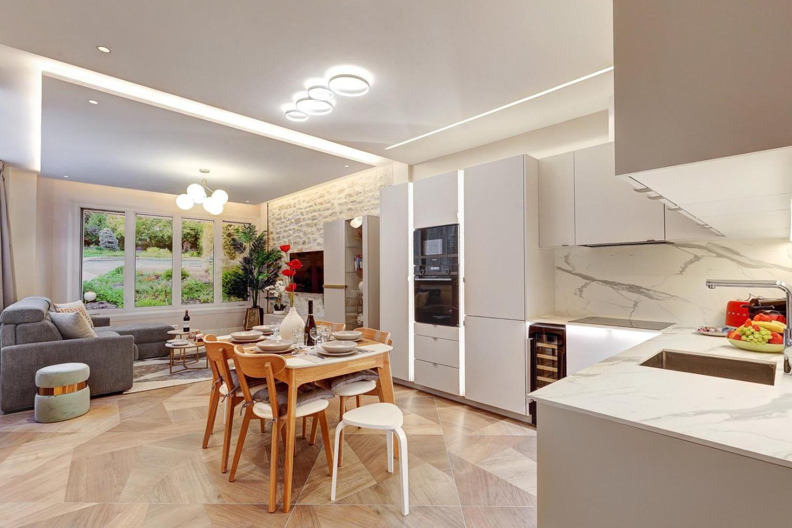 Apartment Luxueuse Haussmanienne Confort Et Elegance