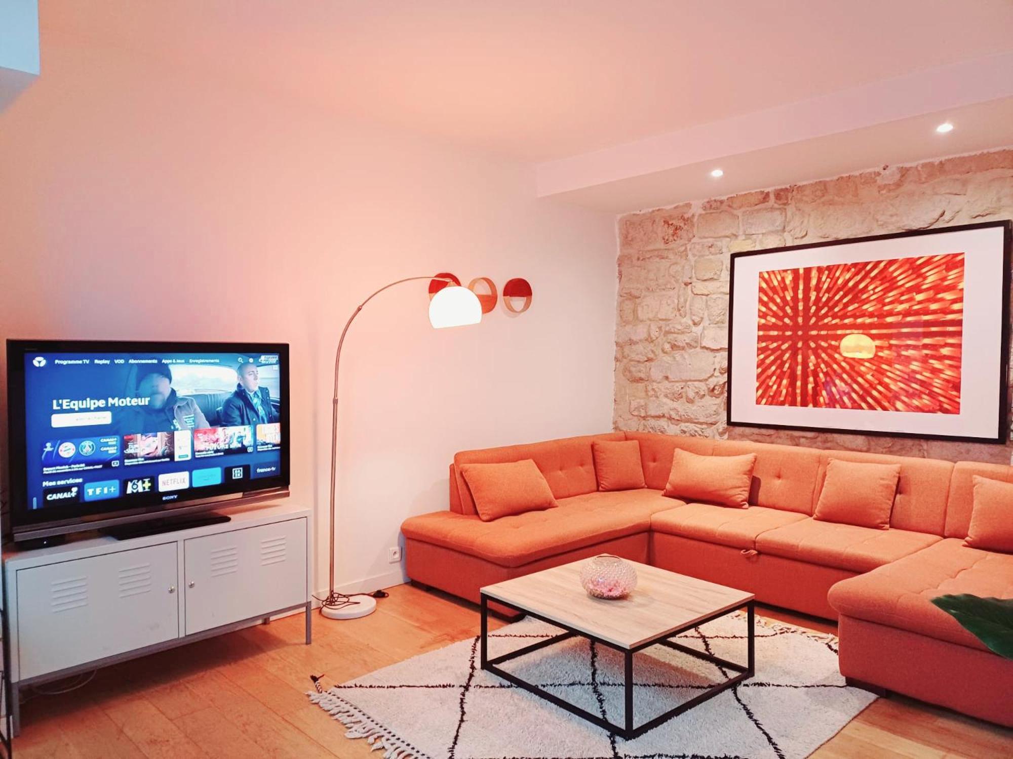 Loft Familial Au Coeur De Avec Clim, Arcade Et Baby-foot Proche Republique Et Canal St Martin Paris