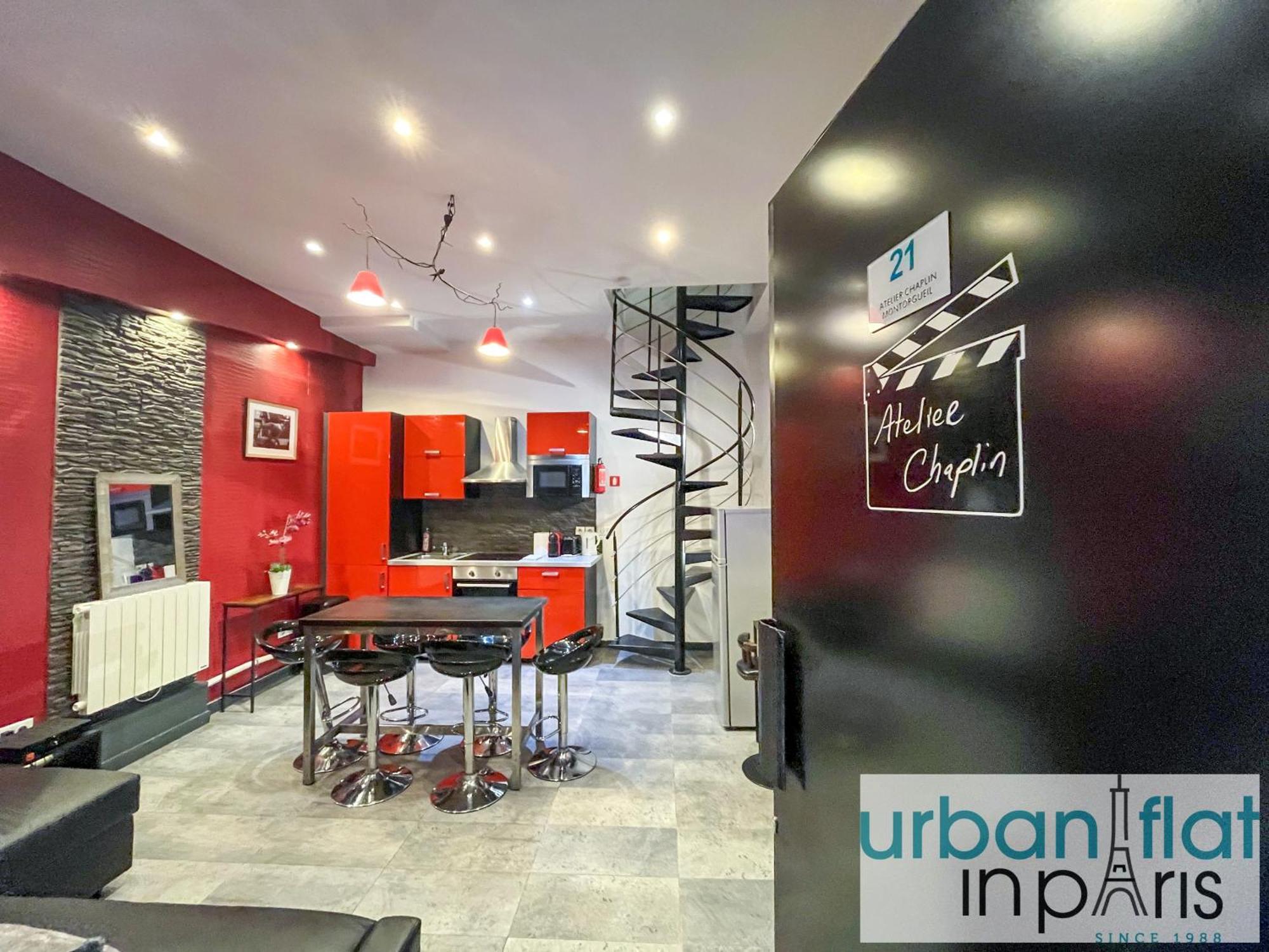 21 Atelier Chaplin Montorgueil Appartement