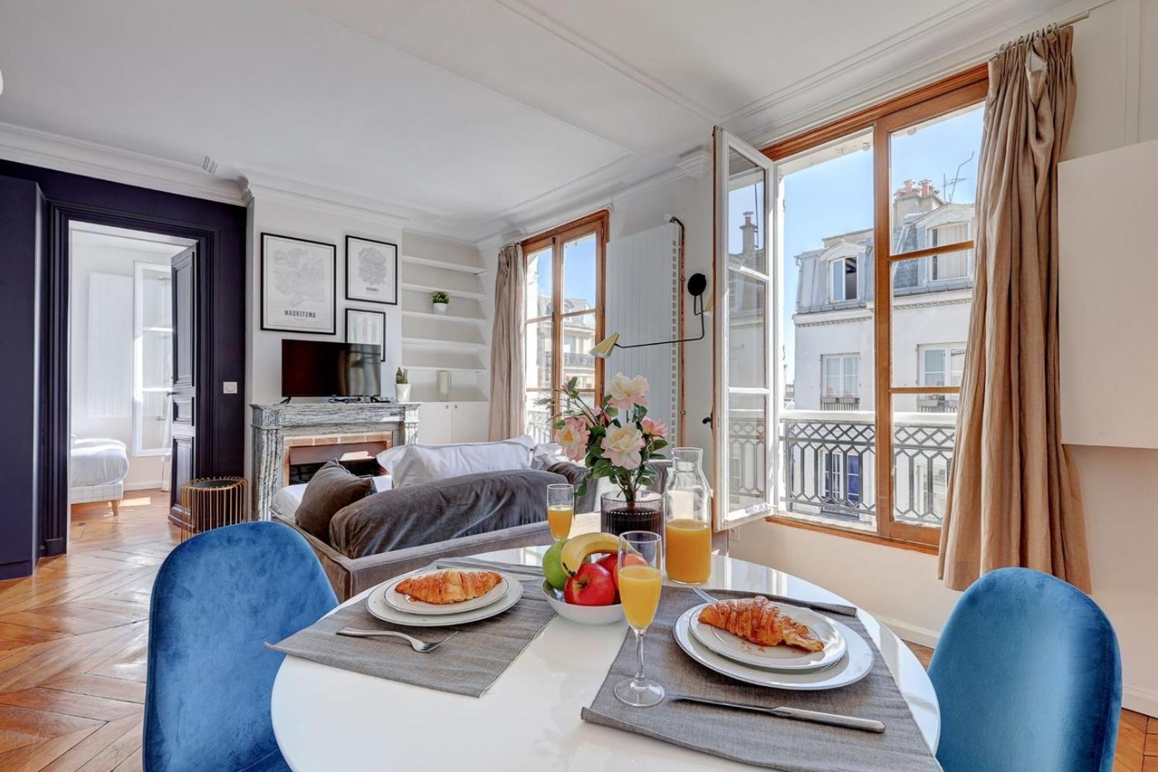 Bnbnook - Bright 1br - Bastille & Place Des Vosges Apartment *