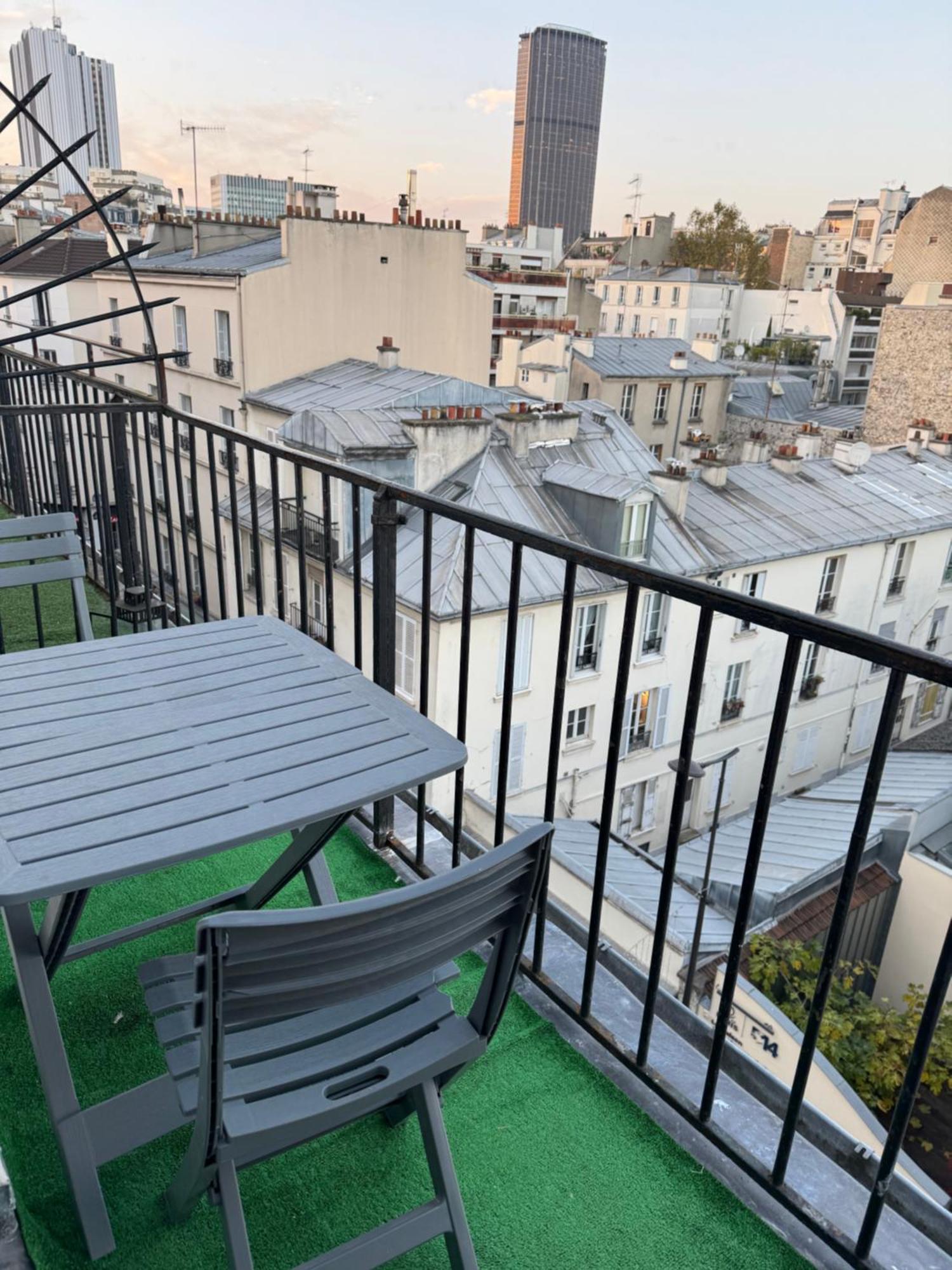 Fantastic & Terrace Montparnasse Appartement