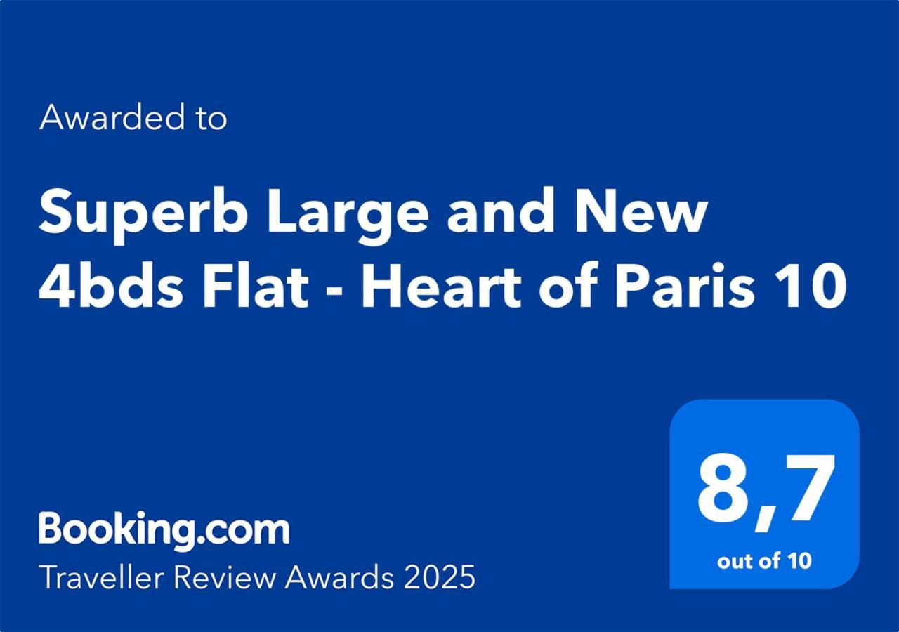 Appartement Superb Large And New 4bds Flat - Heart Of 10 *