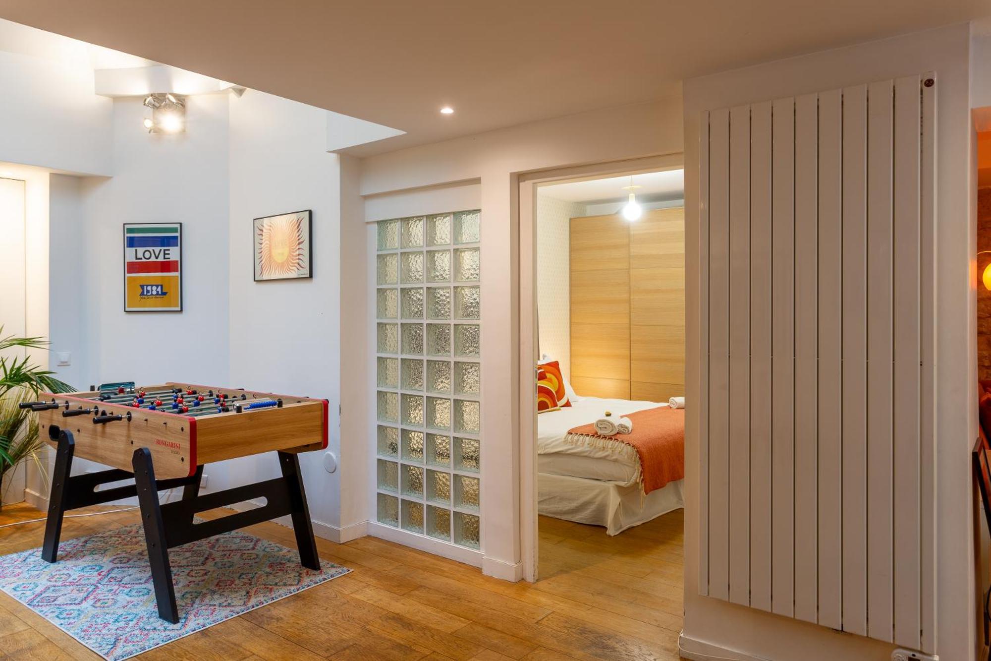 Loft Familial Au Coeur De Avec Clim, Arcade Et Baby-foot Proche Republique Et Canal St Martin *