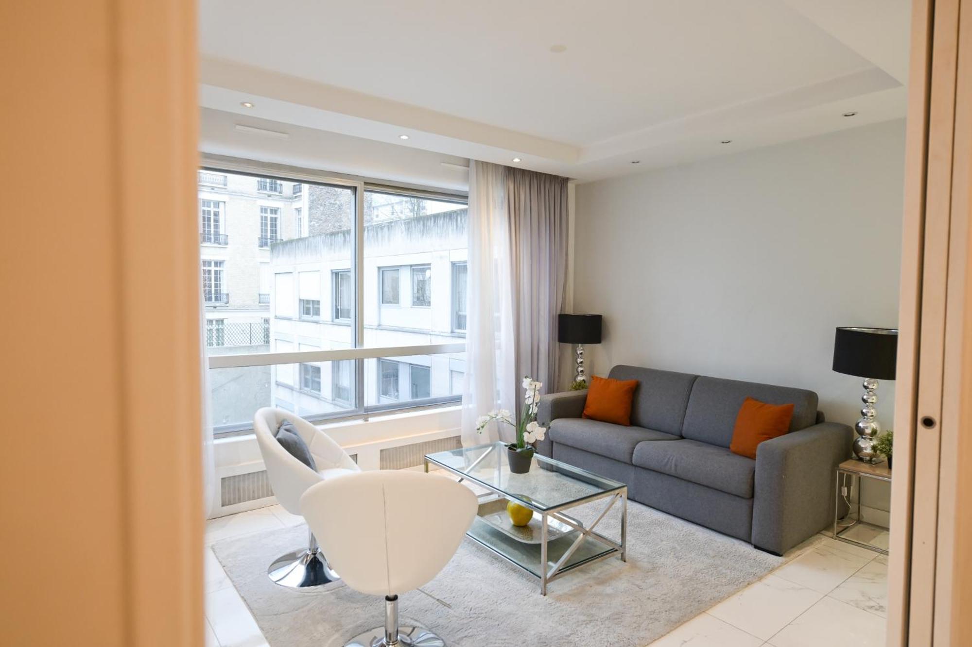 Appartement Modern & Peaceful 1bd By Champs-elysees With Ac Paris