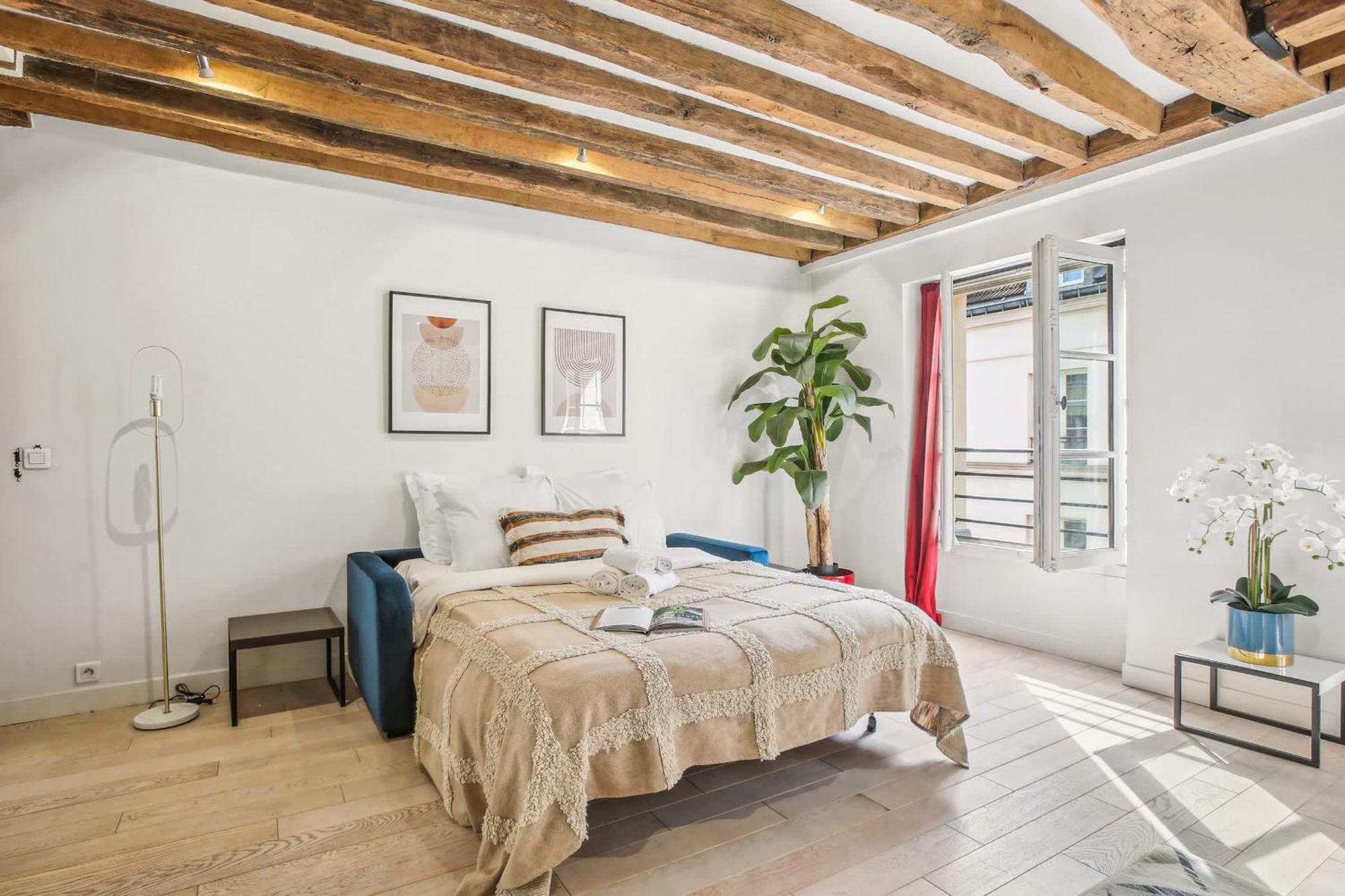 Spacious 1br In The Heart Of & Pompidou * Paris