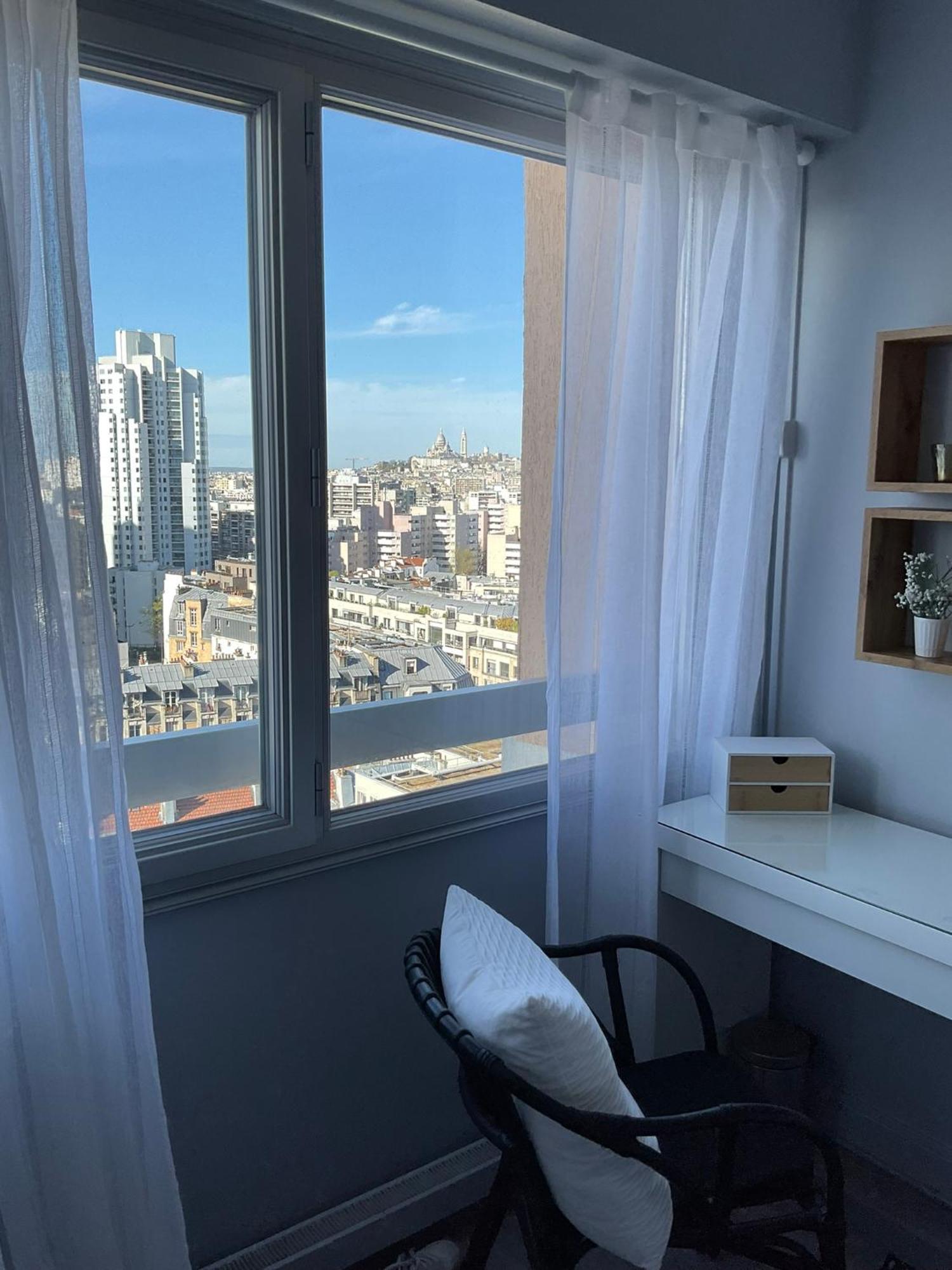 Appartement Chic Parisian Sacre Coeur Views