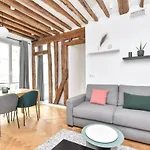 Authentic Apartment 1Br-4P Republique - Le Marais