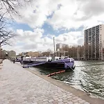 Bel Appartement Sur Les Quais Bassin La Villette G