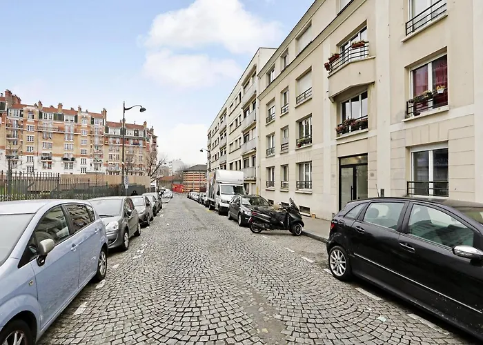 Buttes Chaumont - Sunny 2P Apartment