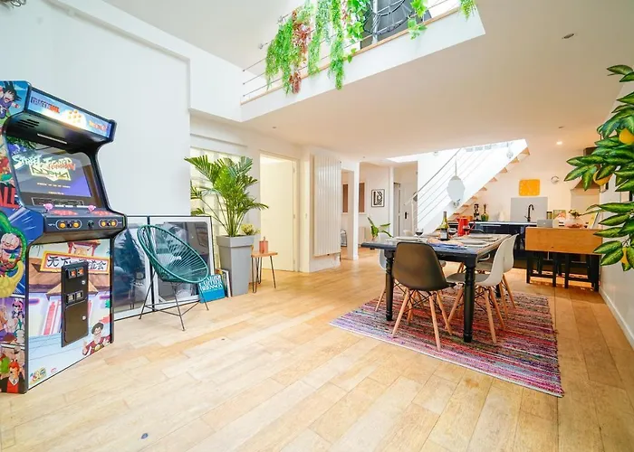 Happy Stay Paris Loft With Coworking & Office
