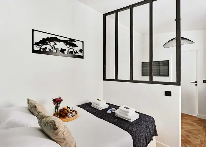 Cosy Studio 1Br2P - Tour Eiffel Champs De Mars 19B