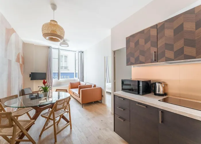 Luxury Home In Heart Of Paris!Opera/Eurostar 4Pers