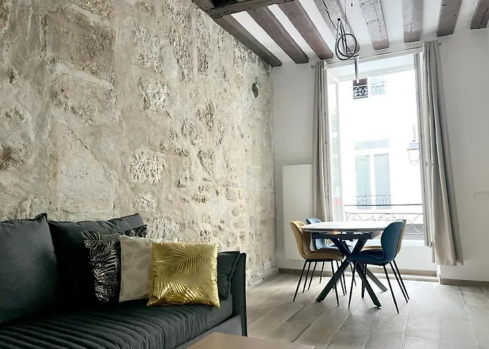 Marais Appartement 2 Chambres 2 Salles De Bain - Spa Jacuzzi !
